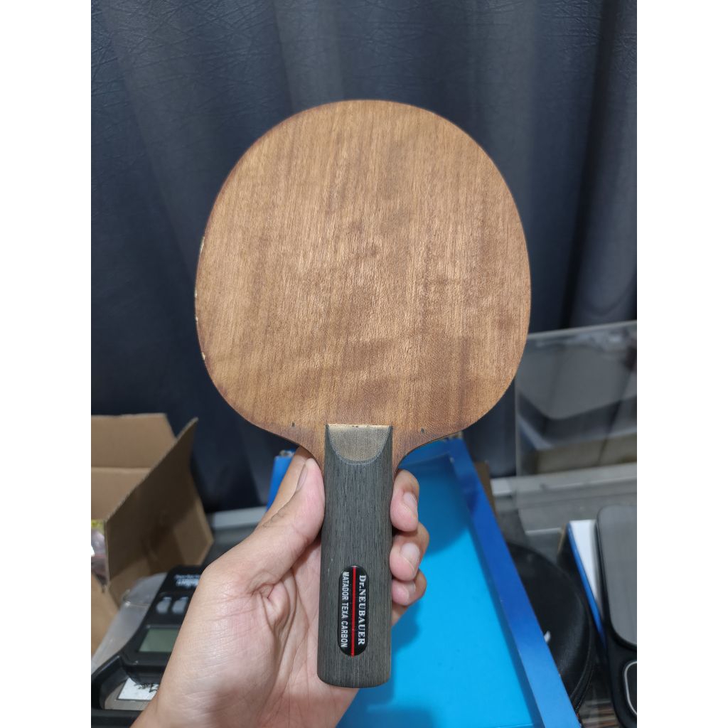 KAYU BATS TENIS MEJA DR NEUBAUER MATADOR TEXA CARBON SECOND ORIGINAL