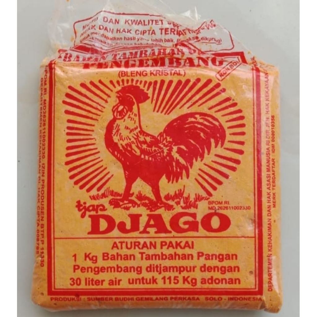 

Pengembang krupuk/Bleng Djago 750gr