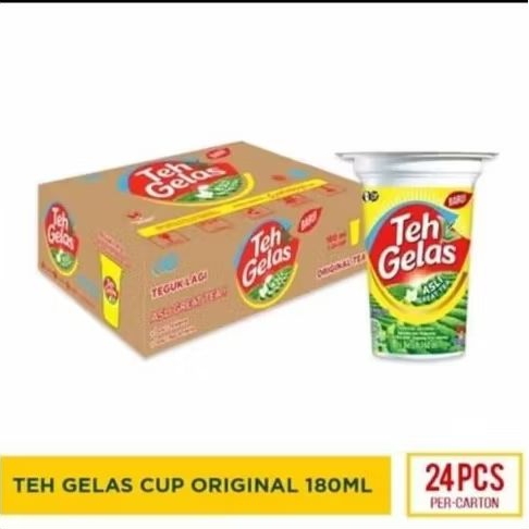 

Teh Gelas Cup (180 Ml) 1 Karton / dus