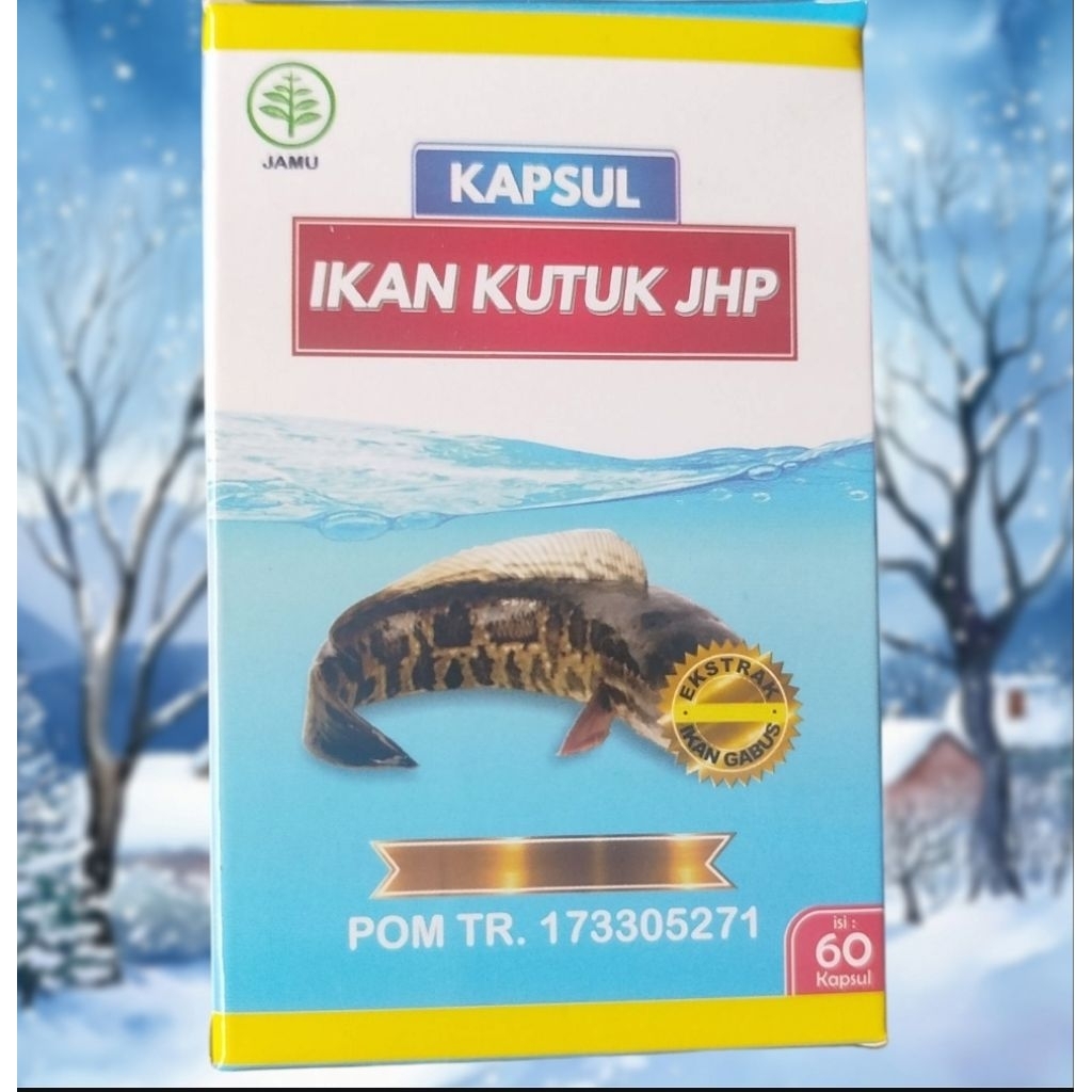IKAN KUTUK JHP 60 KAPSUL MEMULIHKAN PASCA OPERASI METABOLISME TUBUH