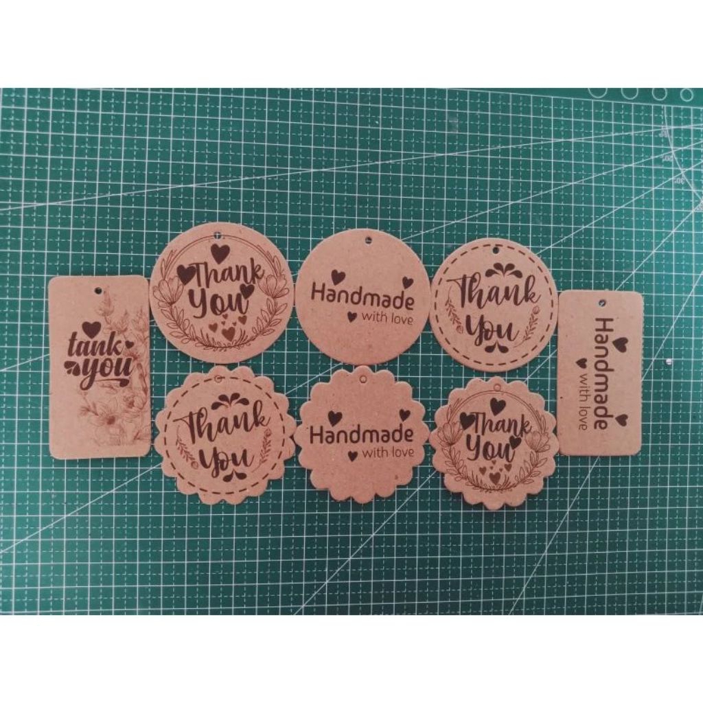 

HANG TAG CETAK CRAFT/HANGTAG COKLAT/HANGTAG CETAK/HANTAG LABEL/LABEL MURAH mfndn