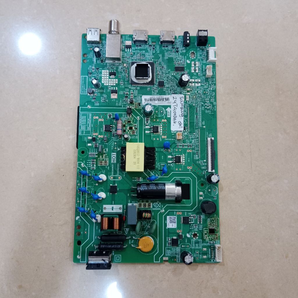MB MESIN TV SAMSUNG UA24T4003AK - UA24T4003AK MAINBOARD MODUL MOTHERBOARD TV LED