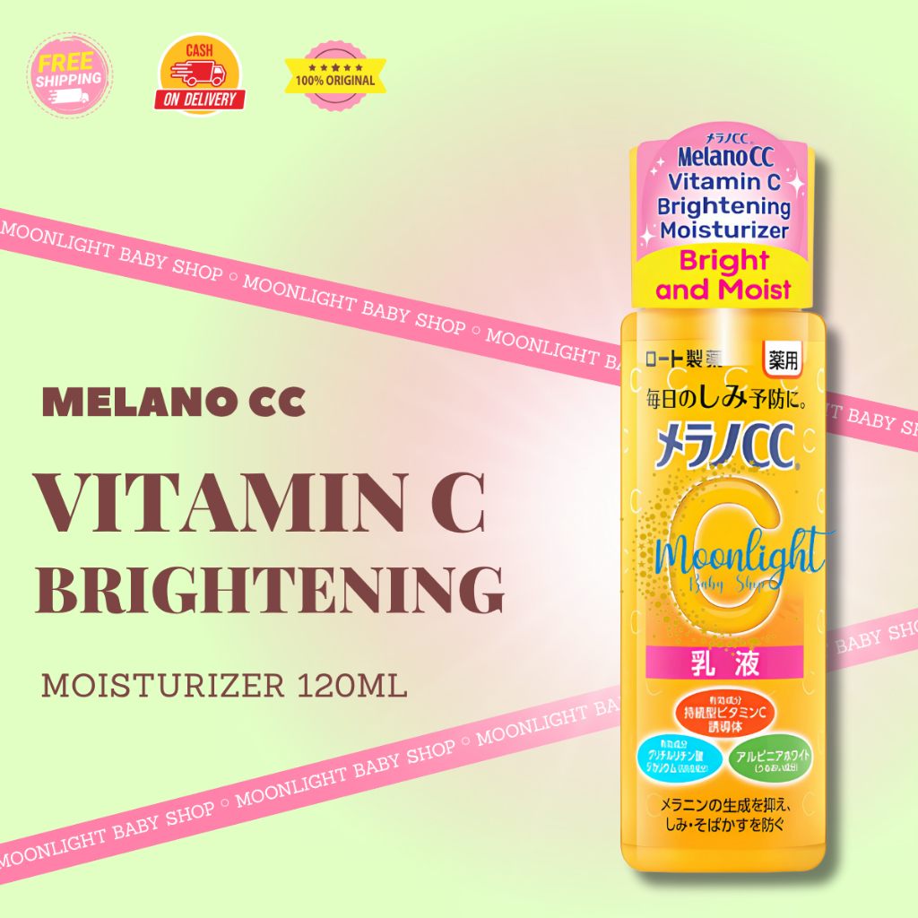 Melano CC Vitamin C Brightening Moisturizer 120ml | Untuk Semua Jenis Kulit