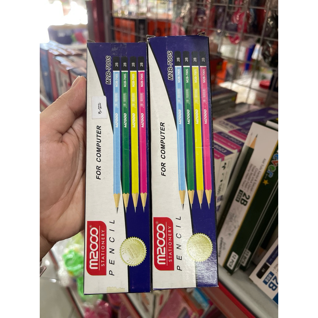 

PENSIL 2B / PENSIL 2B M2000 WARNA / PENSIL UJIAN 2B isi 12