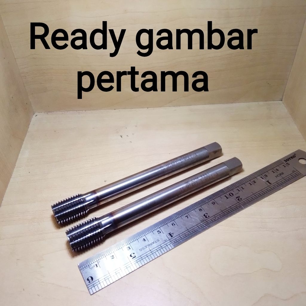 TAP M14×1.5 SPIRAL TAP mesin M 14×1.5 hand tap M14 × 1.5 tap ulir kunci 19