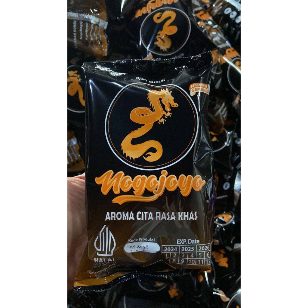 

grosir murah kopi bubuk nogojoyo kemasan 200gr ECER/kopi bubuk robusta 100% termurah