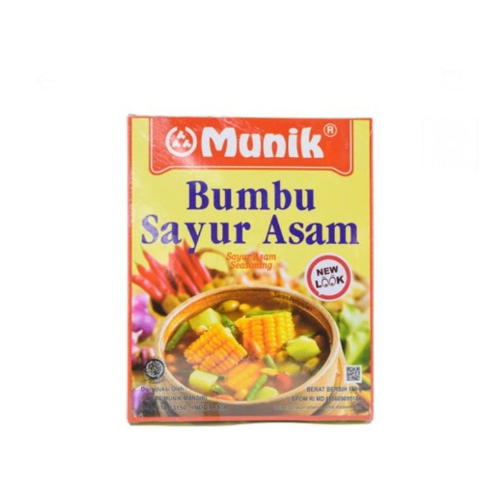 

munik bumbu sayur asam 180 gr