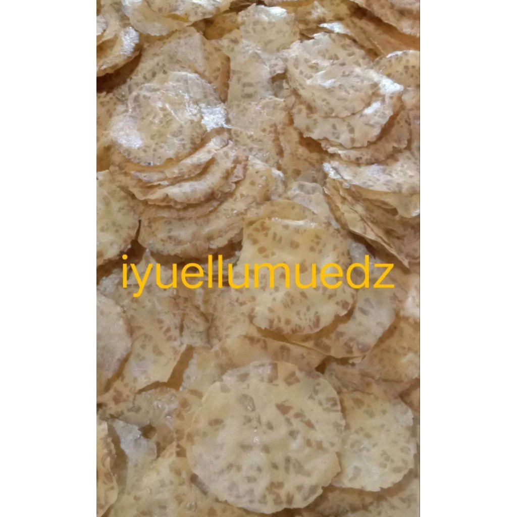 

1/4 KG,KERUPUK JENGKOL MENTAH ASLI PADANG