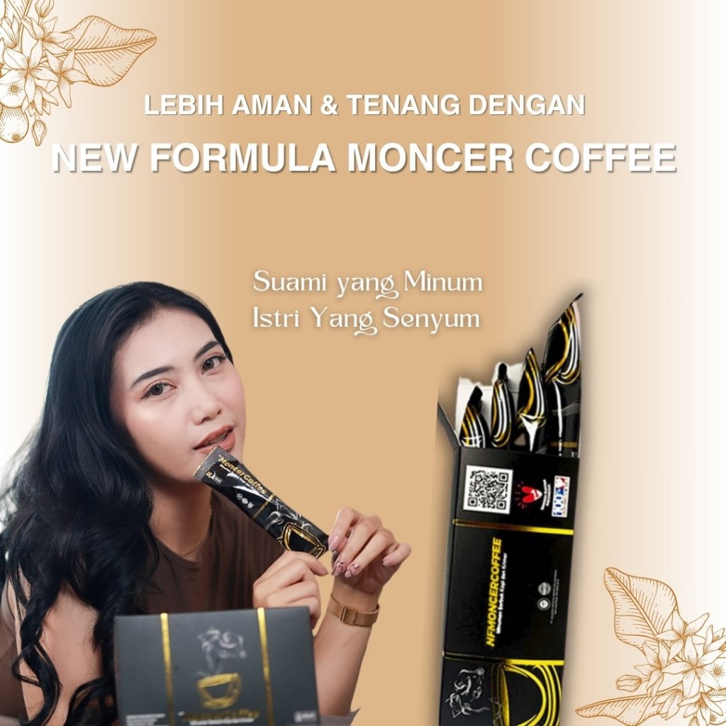

Moncer 4 Pcs Minuman Sachet Kopi Herba Kemasan Ekonomis