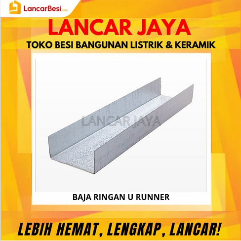 Baja Ringan Profile U | U Runner Hanya Untuk Area Jogja & Sekitarnya