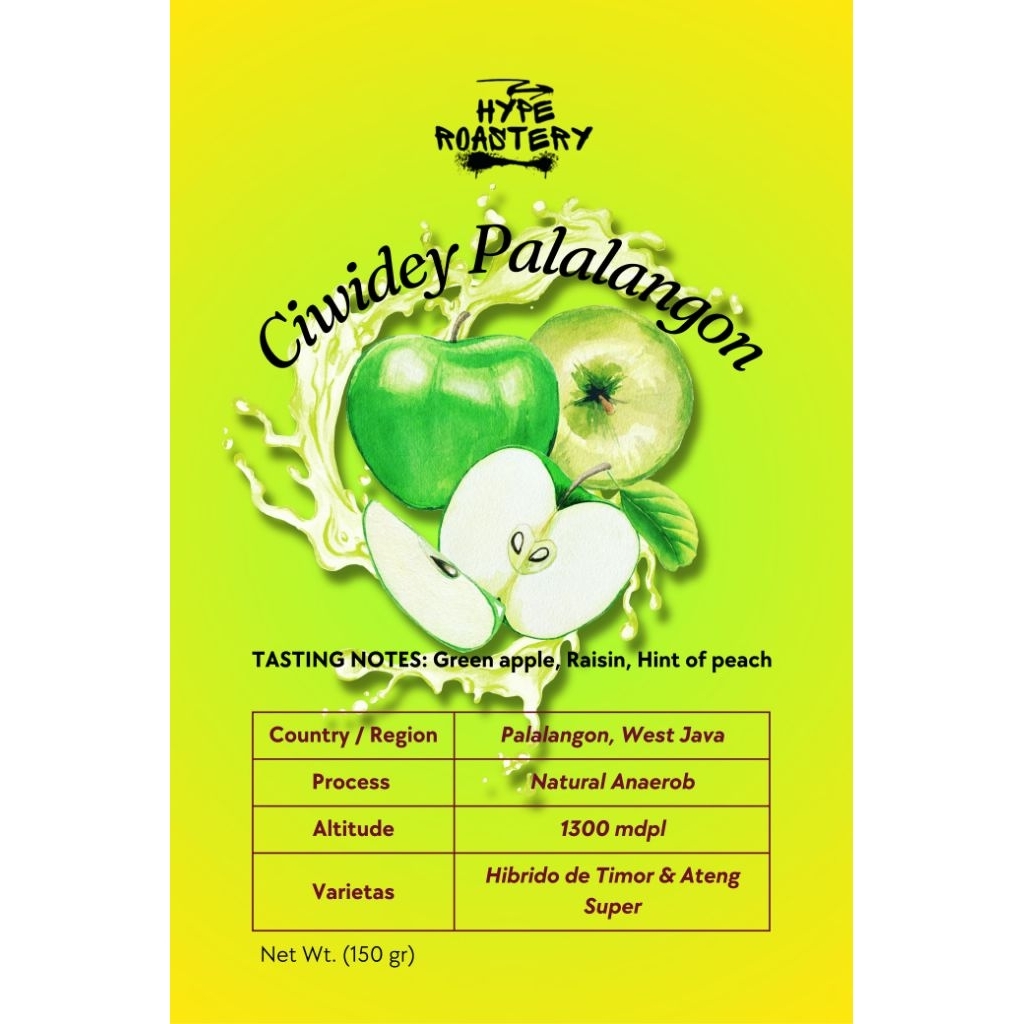 

ARABICA CIWIDEY PALALANGON | NATURAL ANAEROB | FILTER COFFEE BEAN.