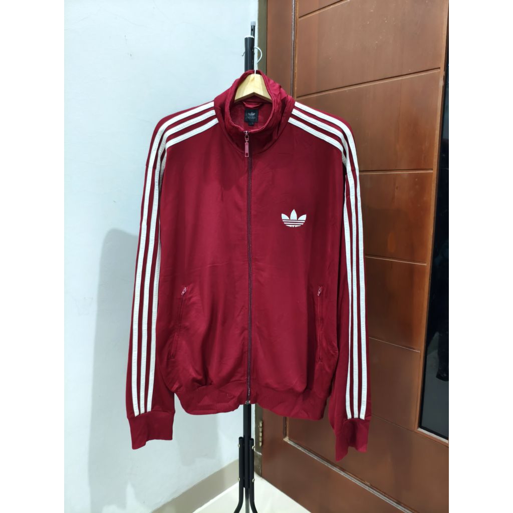 Tracktop Adidas Firebird Maroon