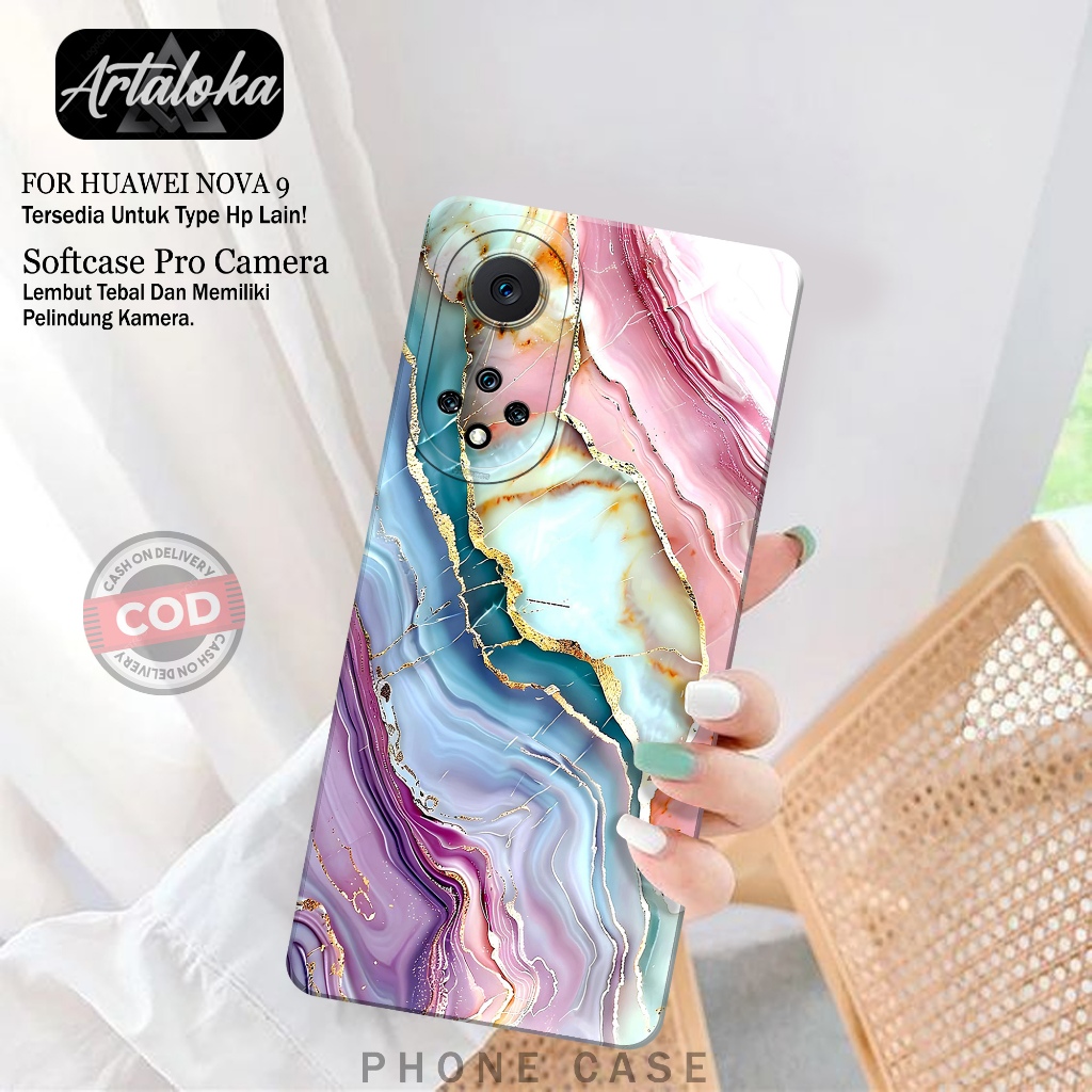 Case Hp Huawei Nova 9 Softcase Pro Camera Silikon Tpu Softcase Huawei Nova 9 Fashion Case Abstrak Ca
