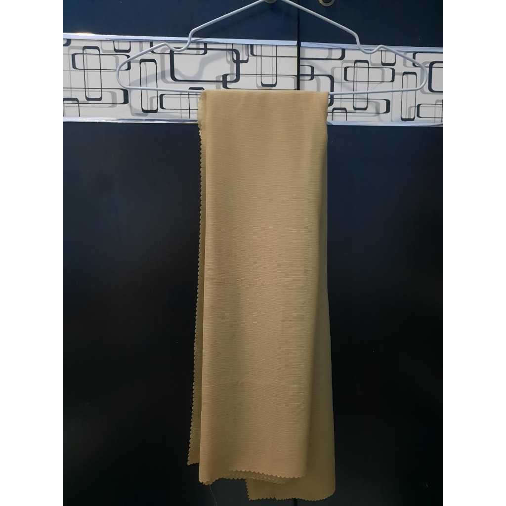 Preloved Hijab segi empat warna olive, koyu hijab