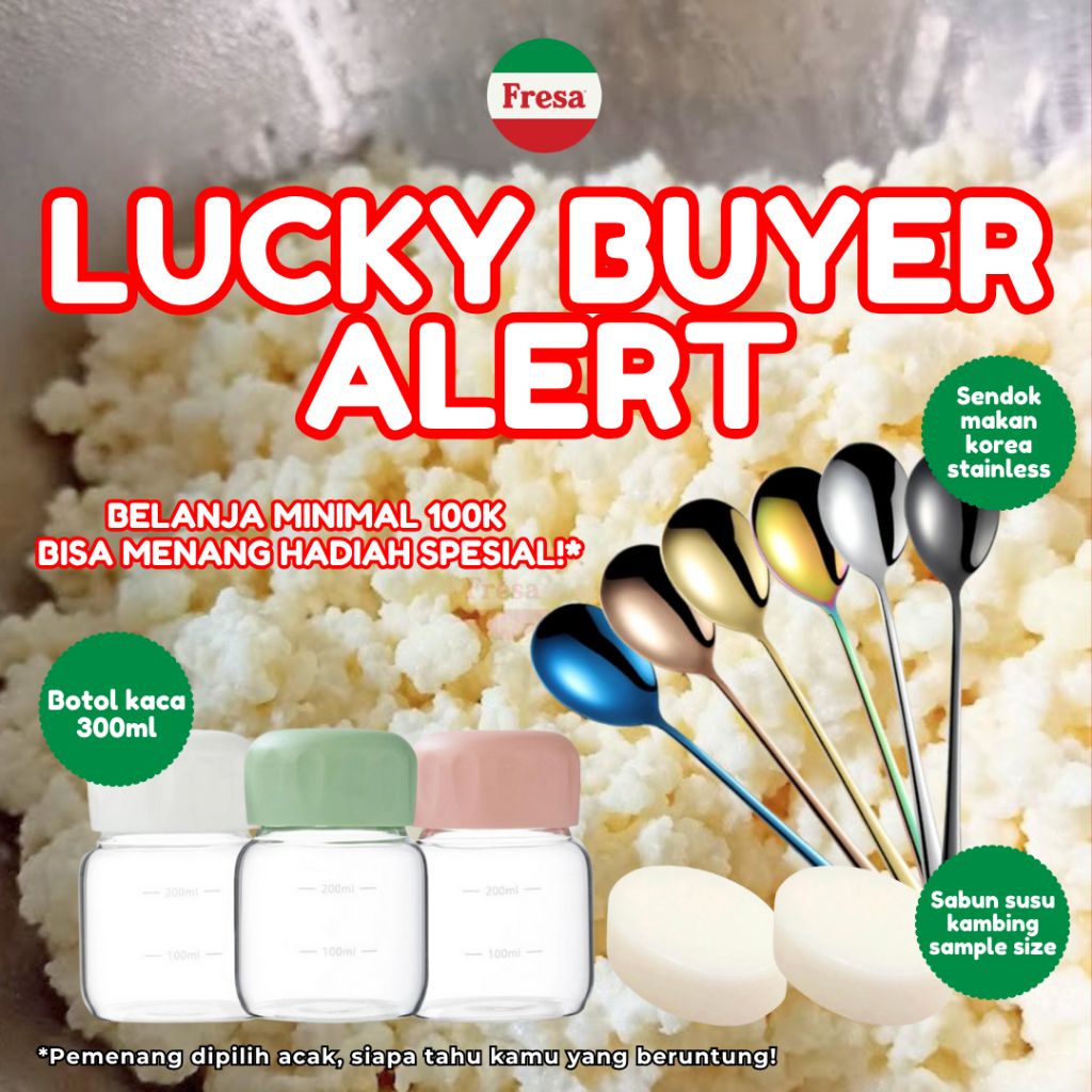 

Milk Kefir Grain | Bibit Kefir Susu | Kefit Kit | FRESA