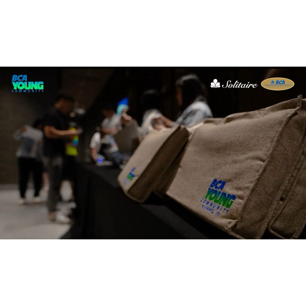Bca prioritas totebag handuk bca young community gift merchandise hadiah