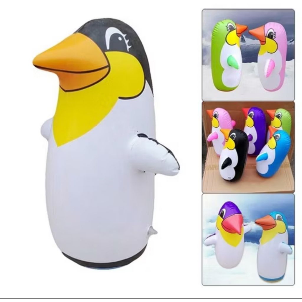 balon pasir tinju pinguin