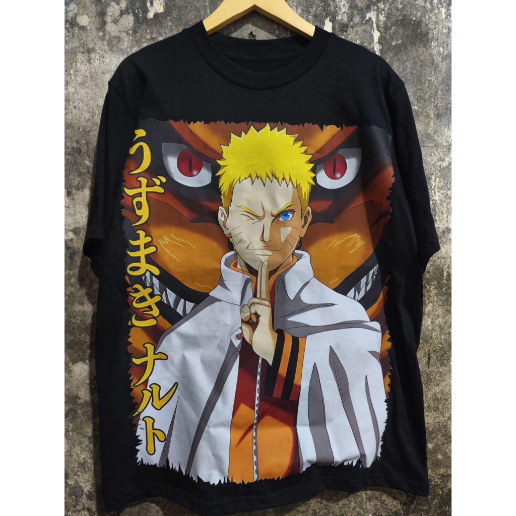 KAOS ANIME UZUMAKI NARUTO KURAMA