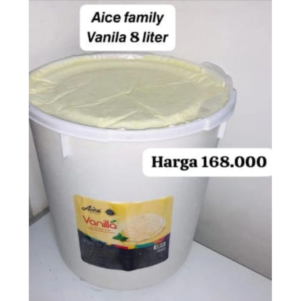

Aice Family Rasa Vanila 8 Ltr