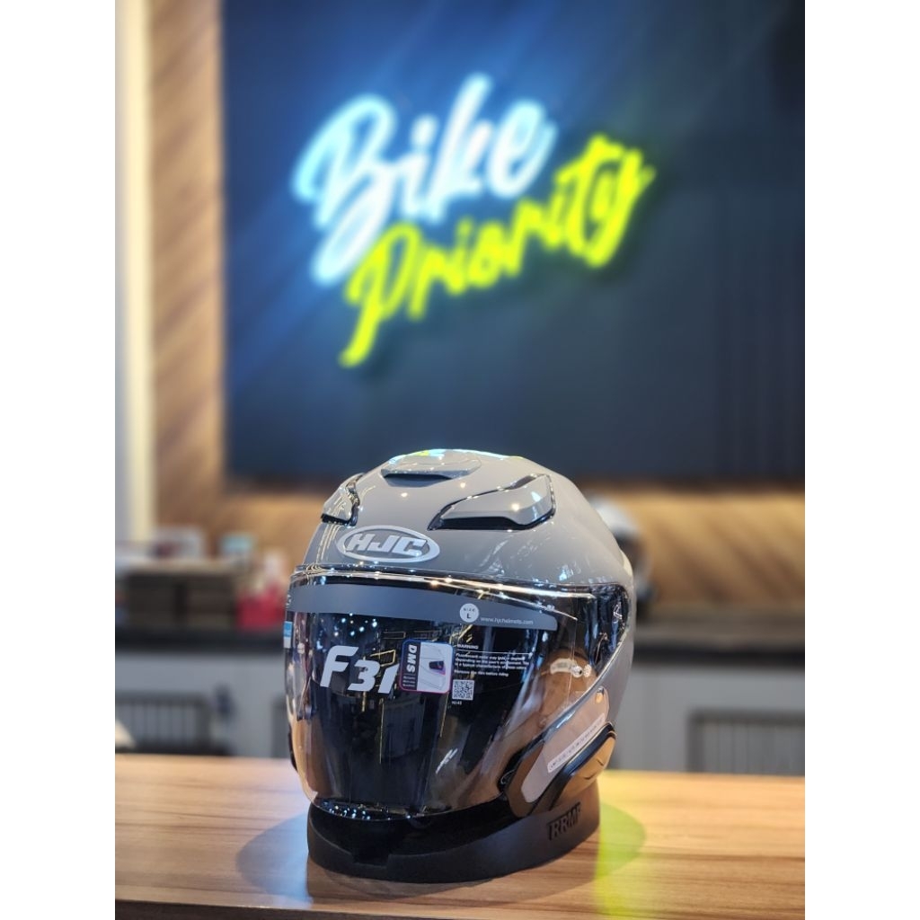 HJC F31 N Gray Helm Half Face