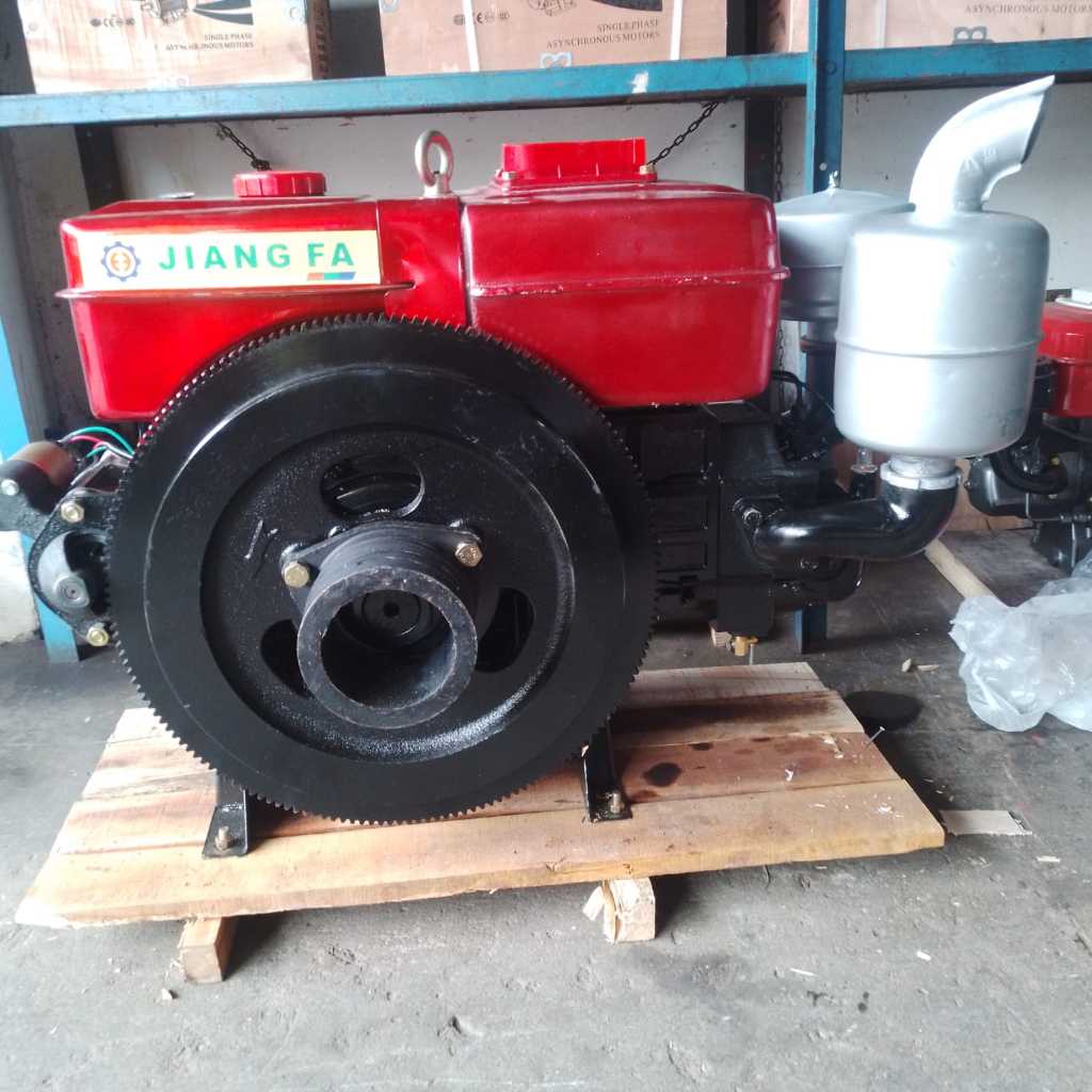 Mesin Engine Diesel 30 PK HP Penggerak Solar Electric Starter ZS1130D JIANG FA JIANGFA