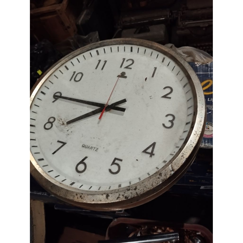 jam dinding jumbo 40 cm display jadul