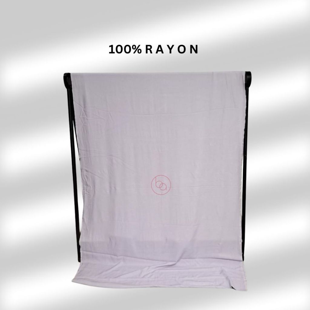 KAIN 100% RAYON POLOS UNGU