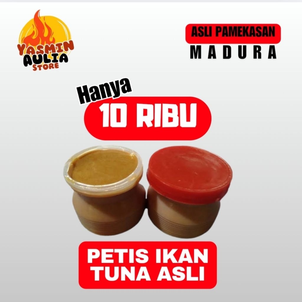 

PETIS IKAN TUNA ASLI PAMEKASAN MADURA KEMASAN 100GRAM