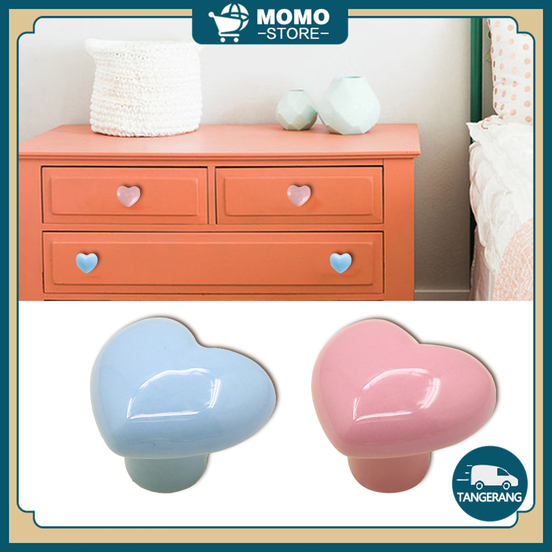 4*3.6*3.1CM Handle Laci Minimalis Hati Portabel Single Hole Handle Pintu Anak Universal Handle Lemar