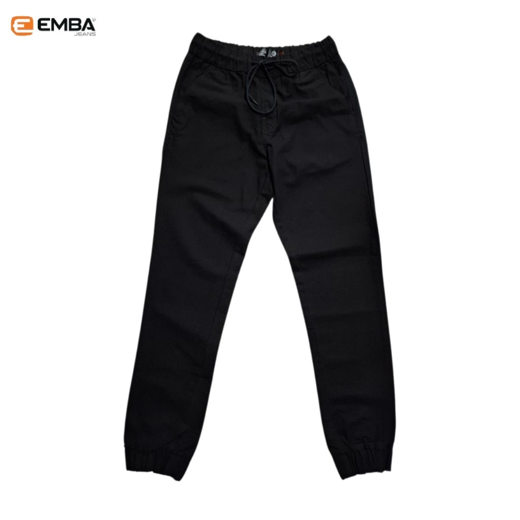 EMBA Celana Panjang Pria Jogger Pants Hitam