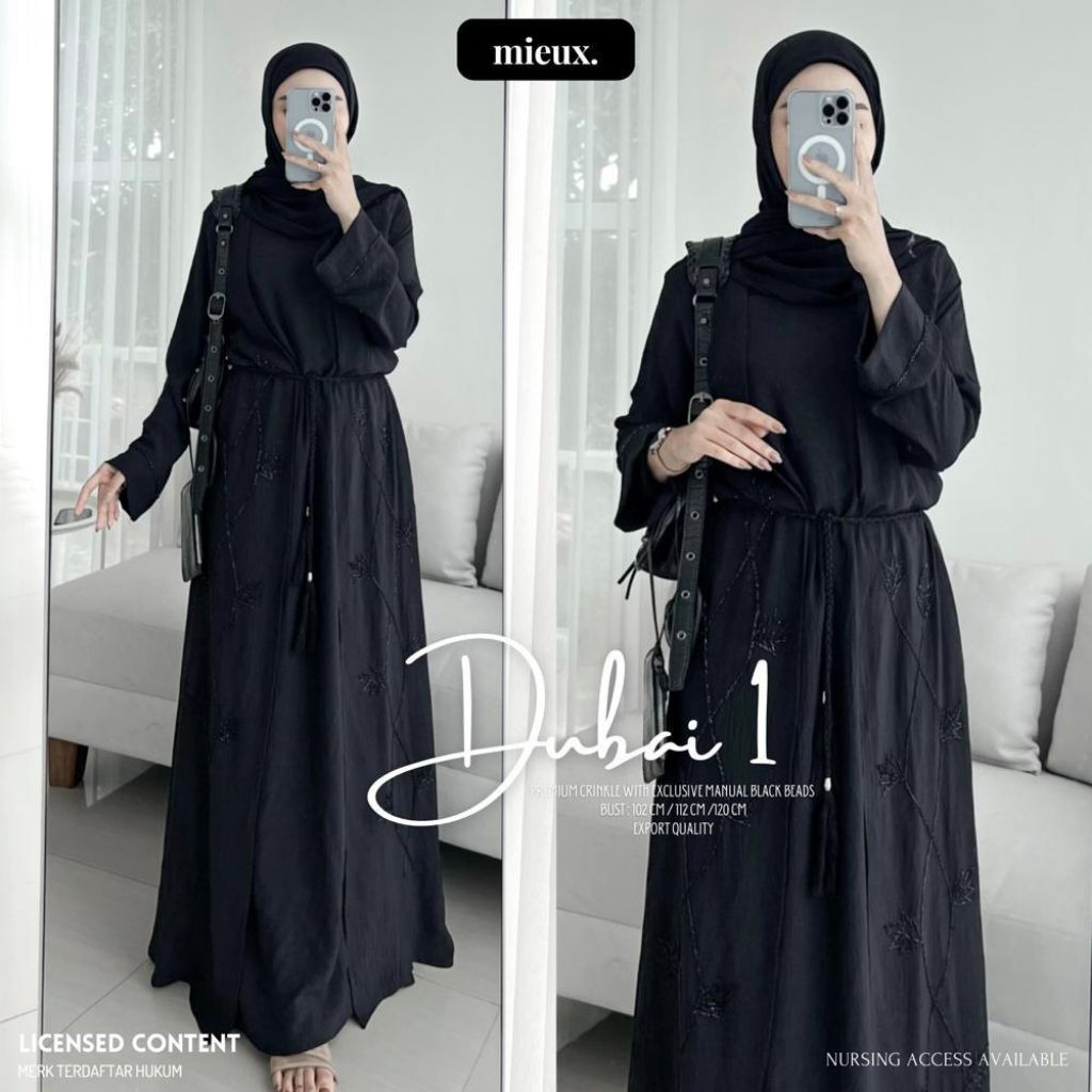 DUBAI ABAYA BY MIEUX