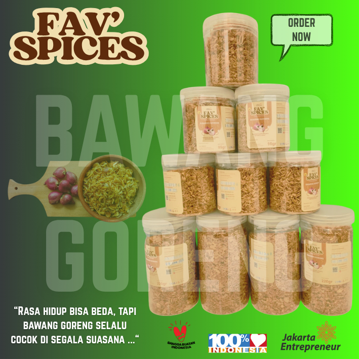 

Bawang Goreng Brebes Renyah 220 Gram