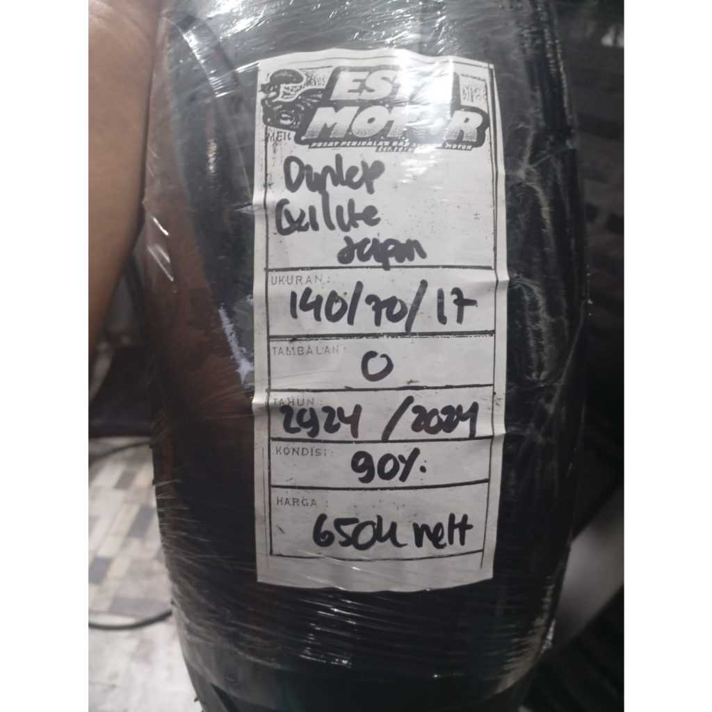 BAN COPOTAN DUNLOP QILITE RING 17 UKURAN 140 70 17 KODE2924