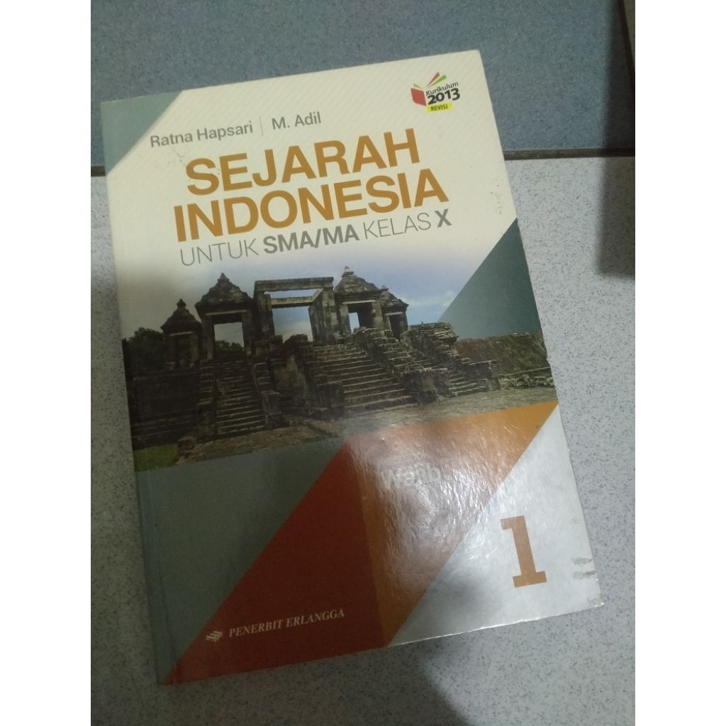 BUKU SMA SEJARAH INDONESIA KELAS 10 (ERLANGGA)