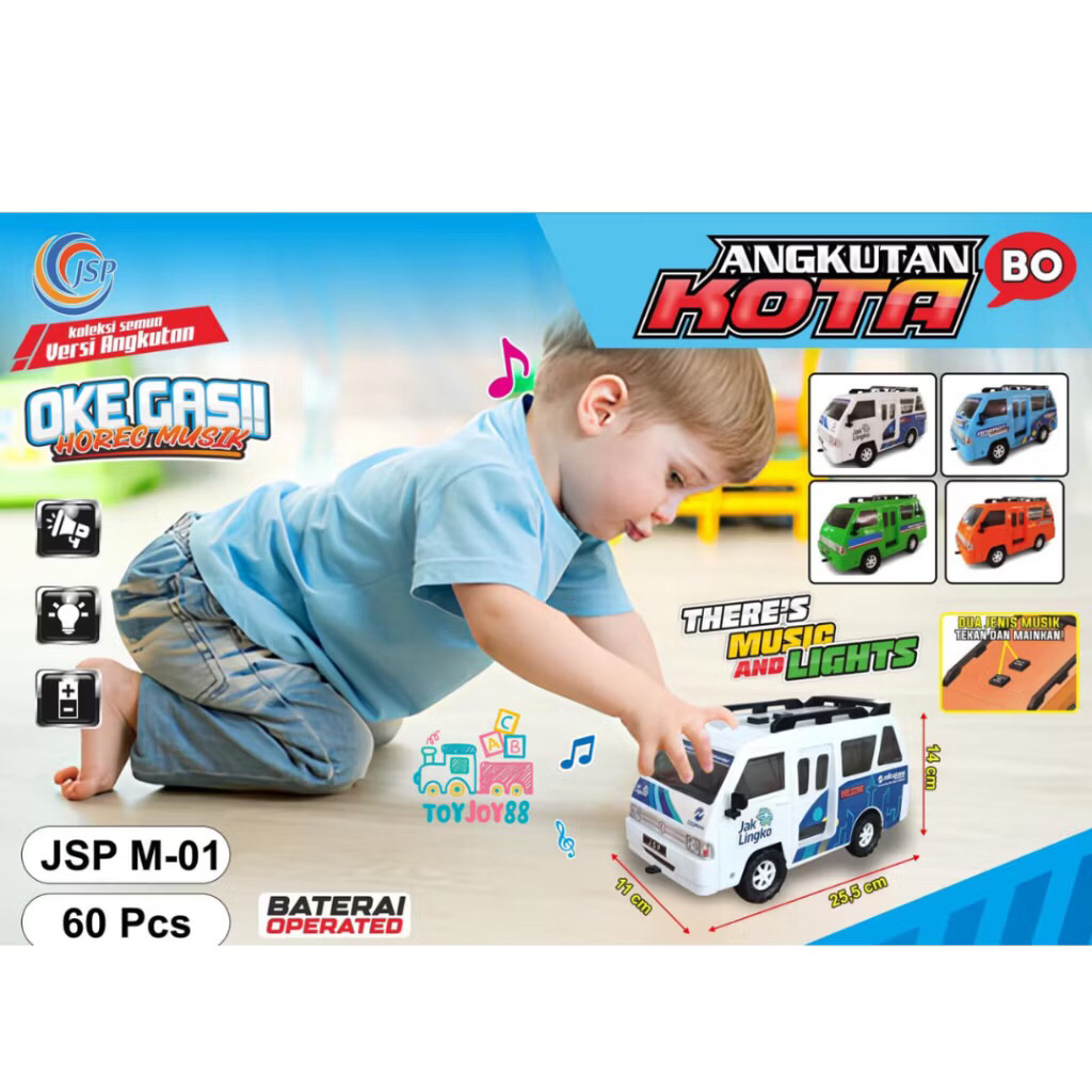 (COD) MAINAN ANAK MOBIL JURAGAN ANGKOT/MOBIL ANGKOT MAINAN/ MOBIL ANGKUTAN KOTA/ MOBIL ANGKUTAN JAK 