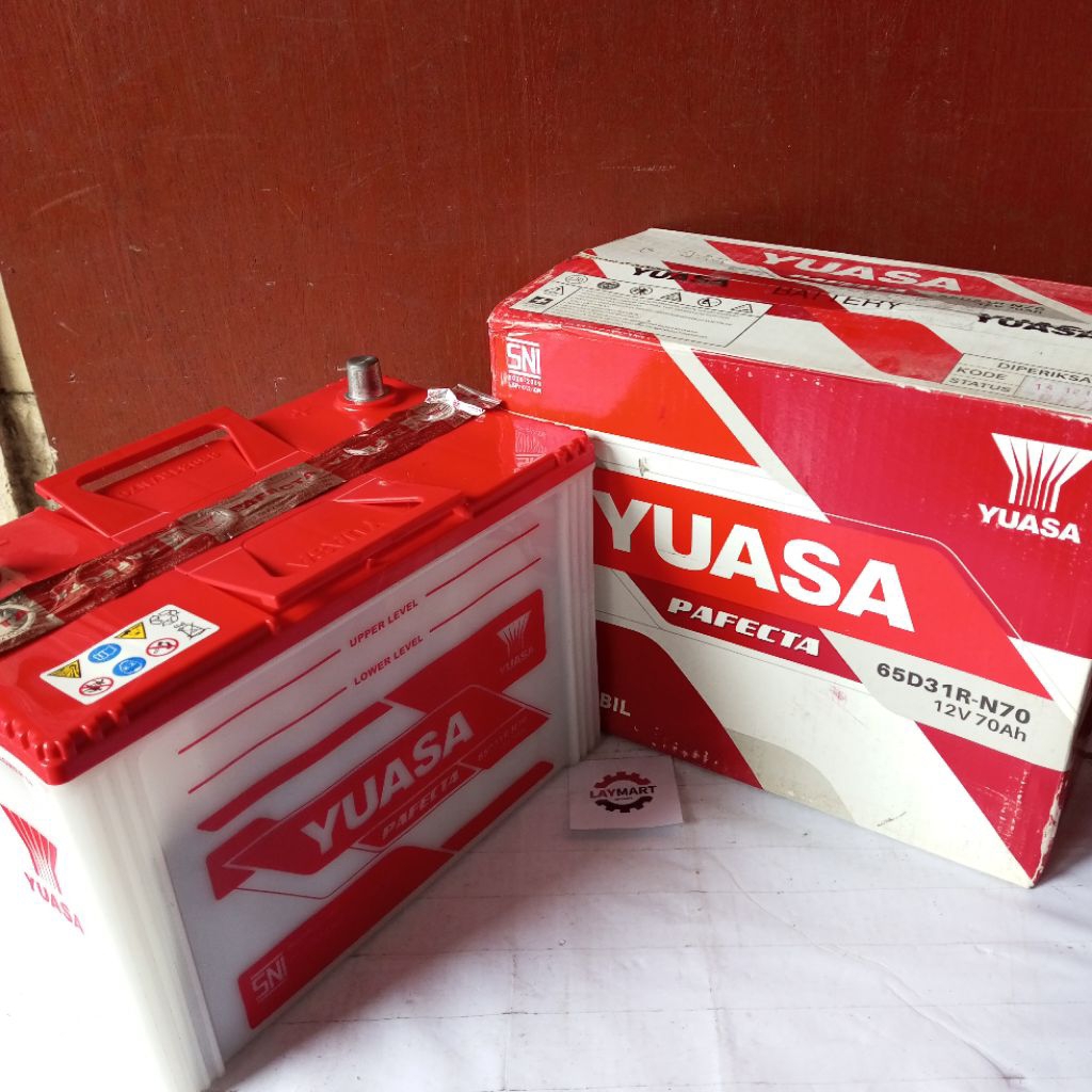 ACCU MOBIL GS PREMIUM N70 Kapasitas Ampere 70Ah, Tegangan 12 V
