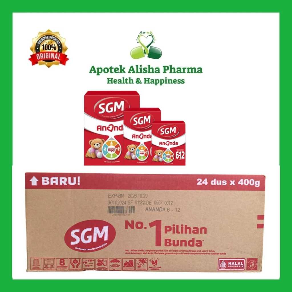 

SGM Ananda 6-12 bulan 400gr 6 Box