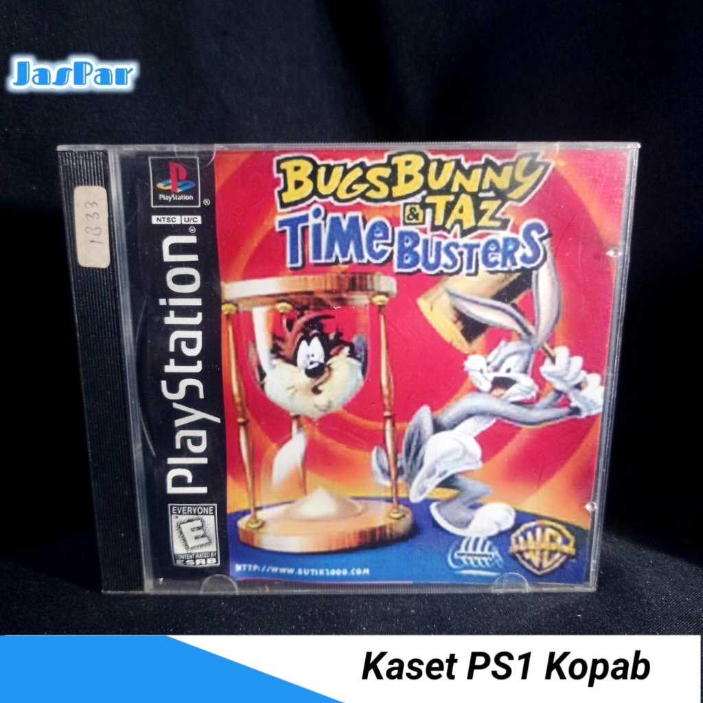 Kaset PS1 Kopab BUGS BUNNY & TAZ TIME BUSTERS CD Playstation Game Original Pabrik | Second