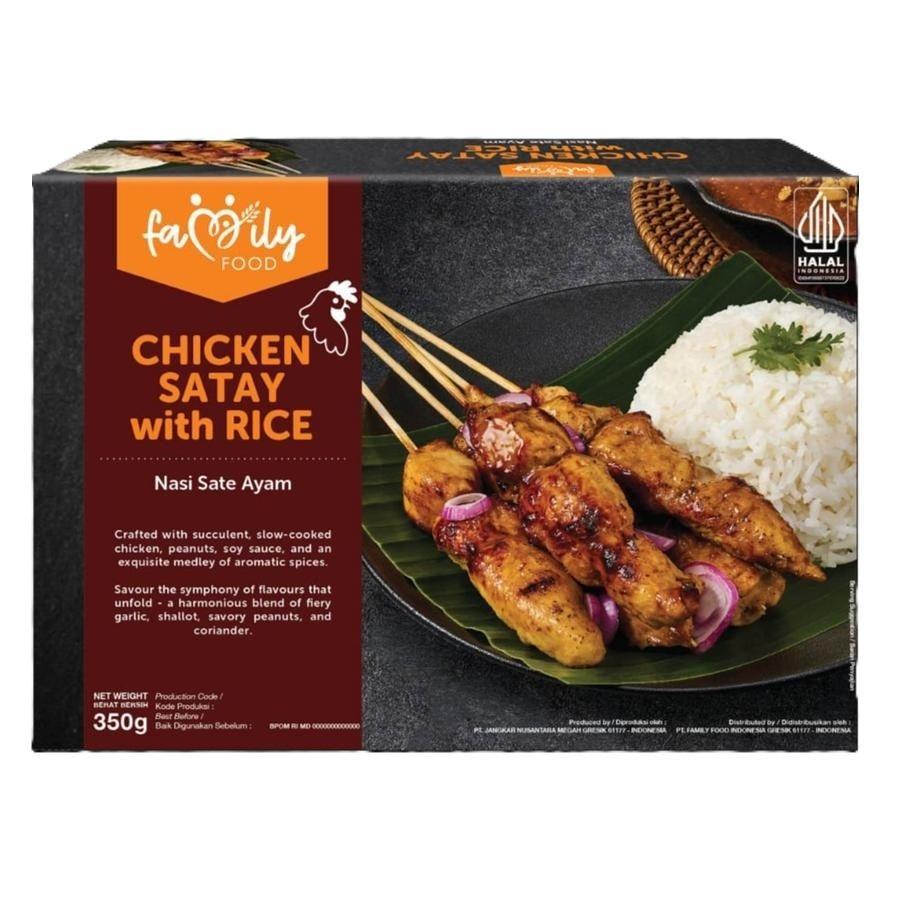 

Makanan Instant Siap Santap Family Food Chicken Satay With Rice - Ransum Pendaki Gunung