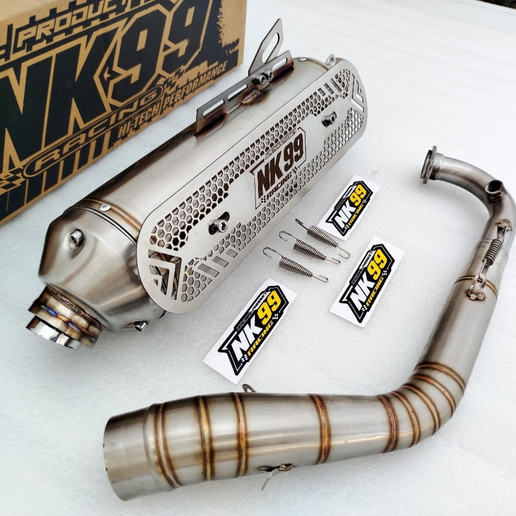 Knalpot standar Racing NK99 ori untuk AEROX155 Nmax Old Vario 160/150 Beat Adv Pcx Mio Motorcycle
