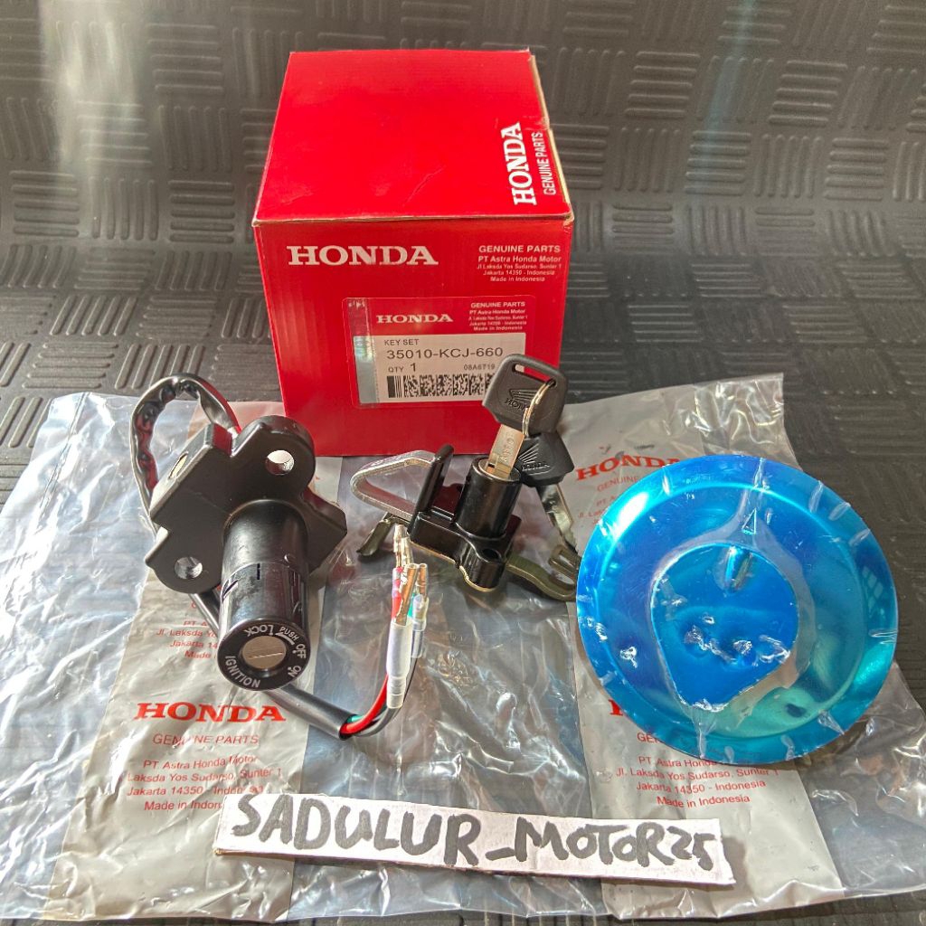 kunci kontak set kunci tangki Honda Tiger Revo Tiger New KCJ