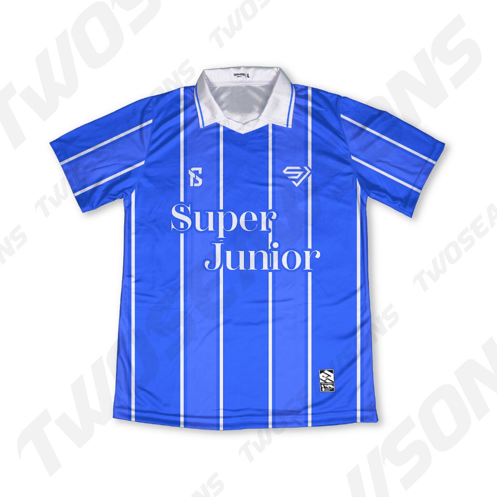 GAMEPLANE - Kaos Jersey Vintage SUPER JUNIOR SUPER SHOW 10 ART 1 Oversize Unisex Custom Full Printin