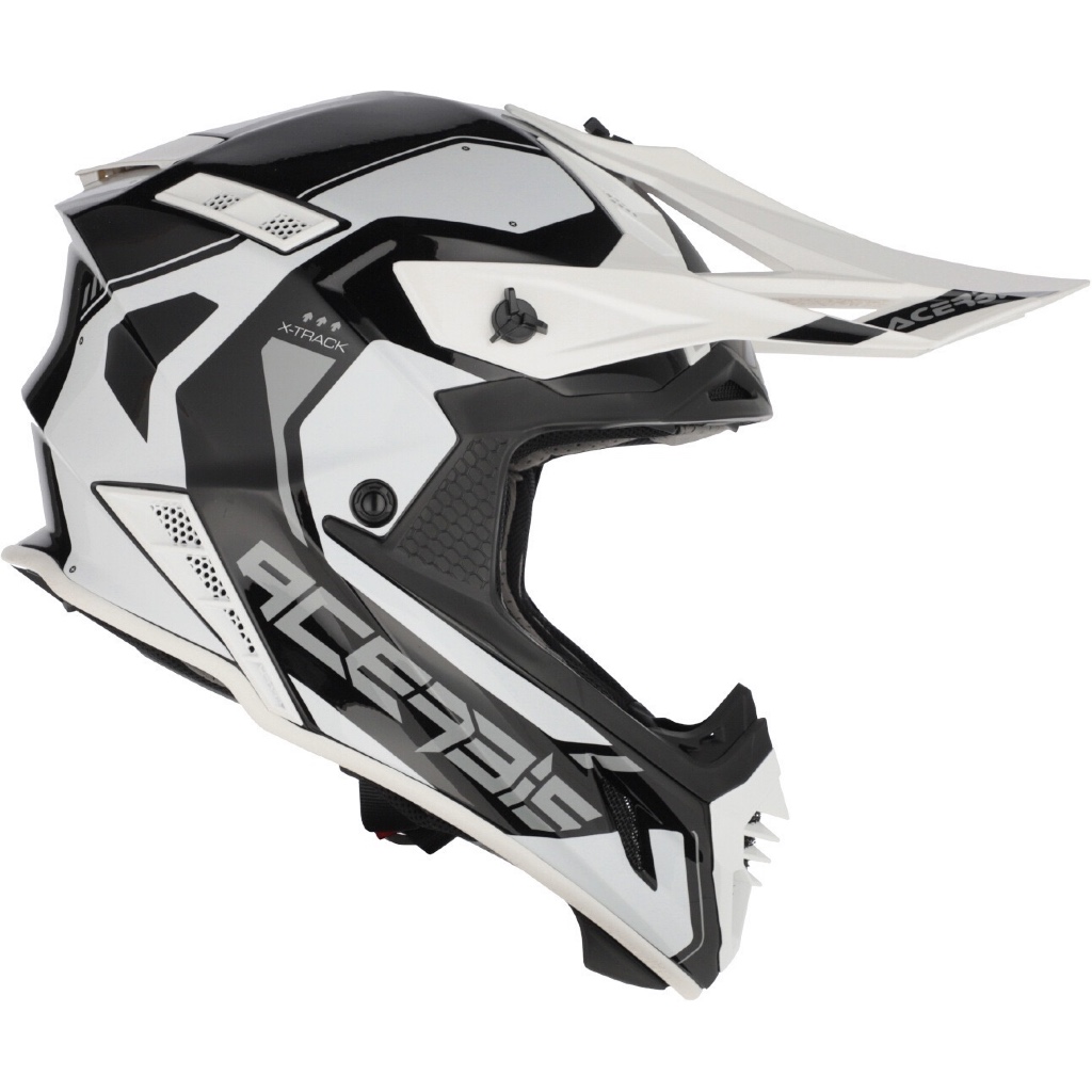 HELM ACERBIS X-TRACK BLACK WHITE HELM CROSS ACERBIS X-TRACK BLACK WHITE HELM MX ACERBIS X-TRACK BLAC