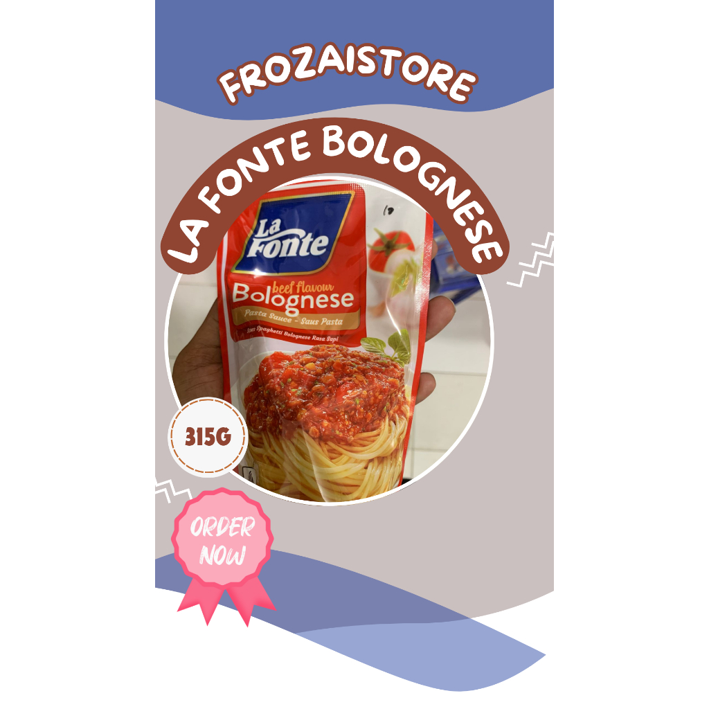 

La Fonte Saus Bolognese 315g
