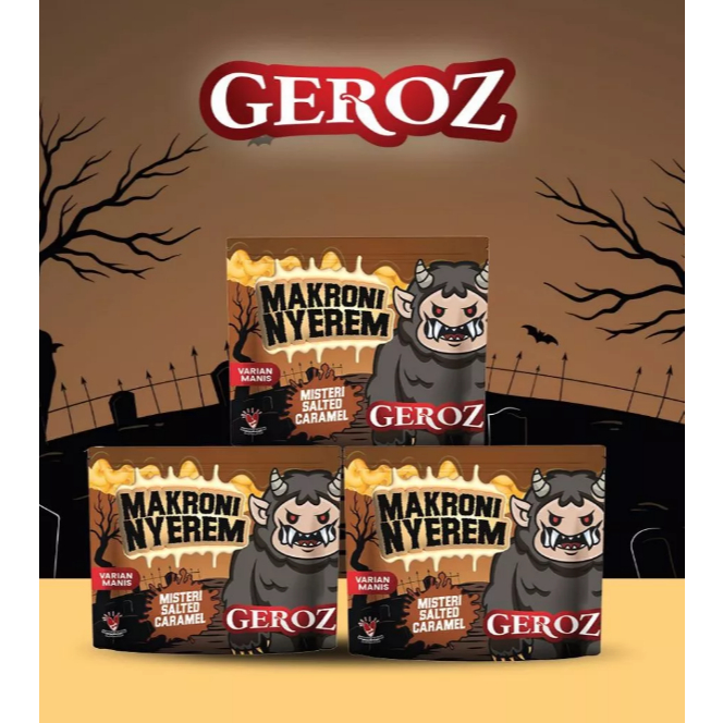 

Geroz-Makroni Nyerem Rasa Salted Caramel - isi 3