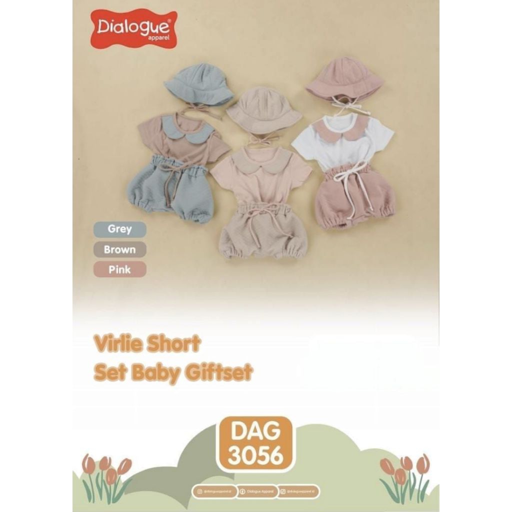 DIALOGUE GIFTSET BABY VIRLIE SHORT