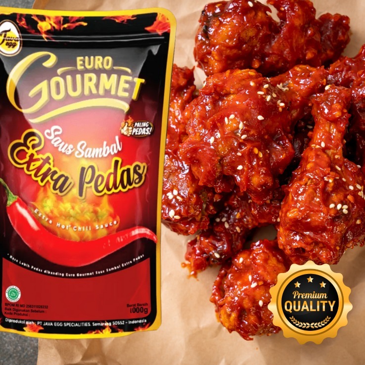 

Euro Gourmet Sambal Extra Pedas 1000gr