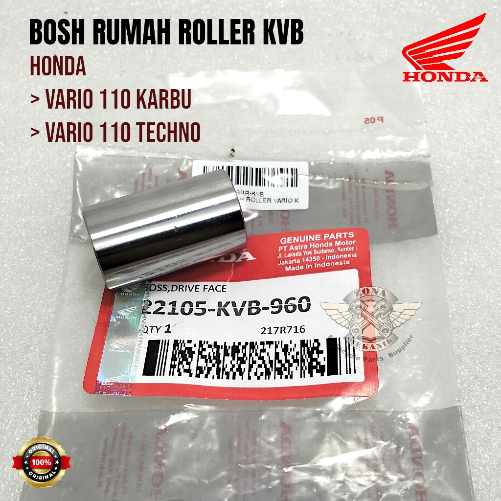 Bosh Rumah Roller Honda Beat Fi Spacy Fi Scoopy Fi Vario 110 Karbu Original Bosh Rumah Roller KVB