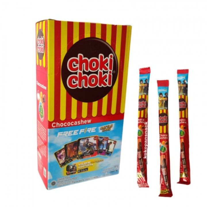 

CHOKI-CHOKI CHOCOCASHEW BOX ISI 20PCS @180gram