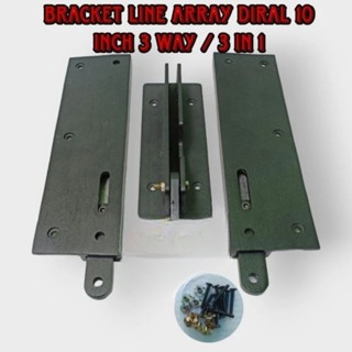 Bracket Gantung LINE ARRAY 3''1 Ukuran Box Speaker 10'' 3 WAY / Breket 10 inch 3x1 Berkualitas